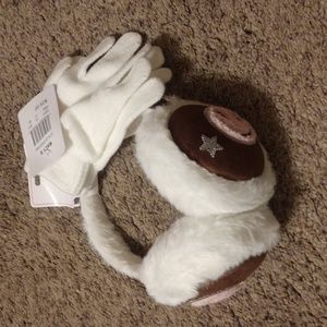 Earmuffs and gloves